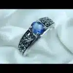 Cornflower Blue Ceylon Sapphire Ring Shop Now