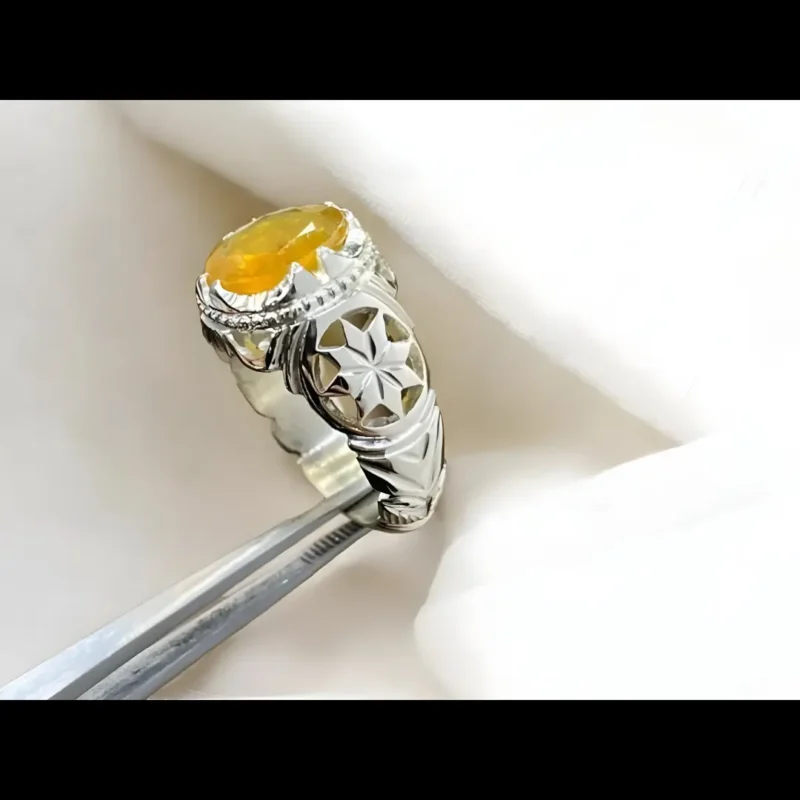 Yellow Sapphire Rings From Ceylon Sri Lanka Engagement Sapphire Ring