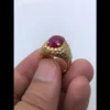 Gold Ruby Ring