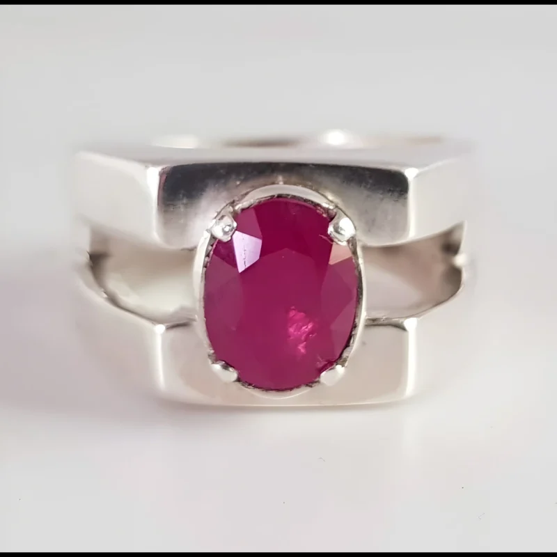 Afghan Ruby Ring Natural No Heat Shop Now