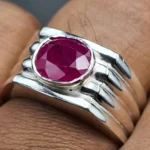 Natural Ruby Ring Mens Red Ruby Ring Shop Now
