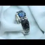 Cornflower Blue Ceylon Sapphire Ring Shop Now