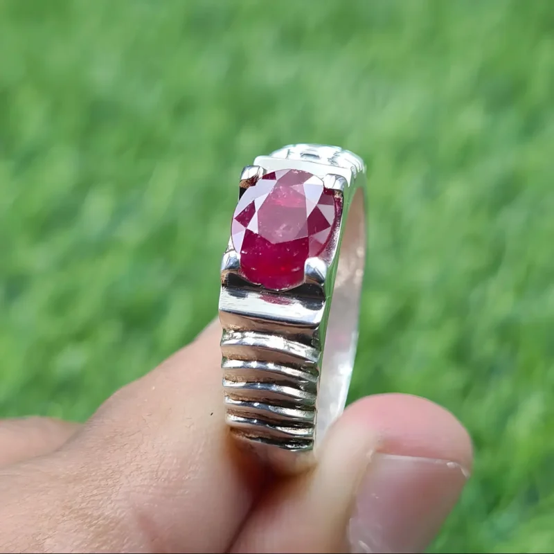 Real Ruby Ring Red Ruby Ring Natural Mens Ring Shop Now