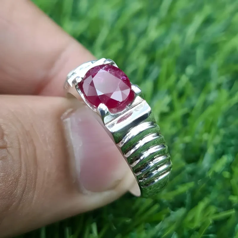 Real Ruby Ring Red Ruby Ring Natural Mens Ring Shop Now