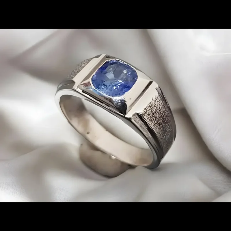Real Blue Men's Natural Sapphire Rings Shop Collection