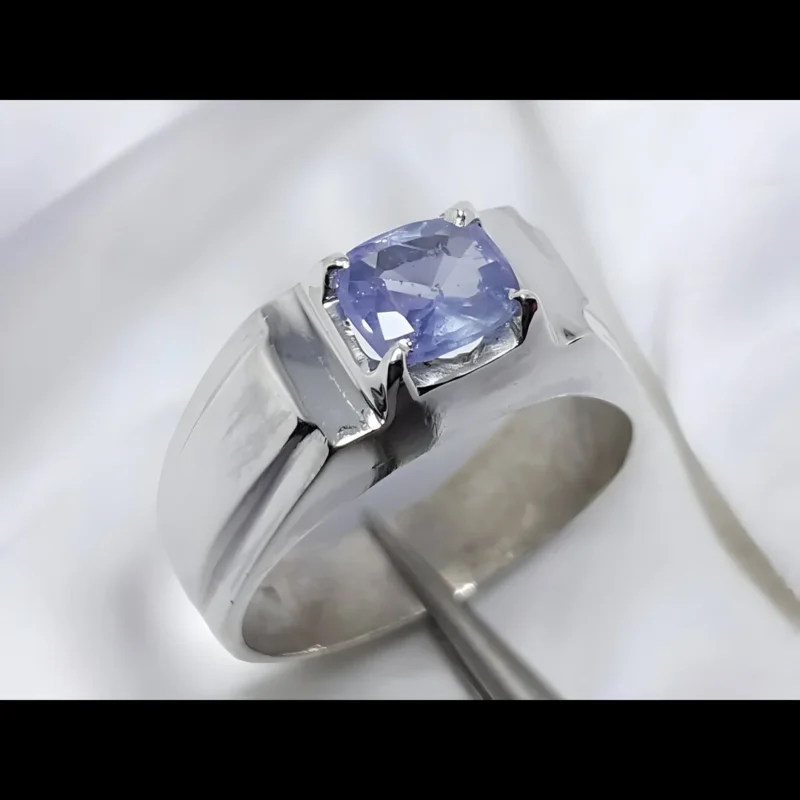 Ceylon Sapphire Ring Sterling Silver Ring Shop Now