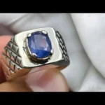 men's natural sapphire rings