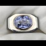 men ring blue sapphire