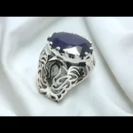 antique mens sapphire ring