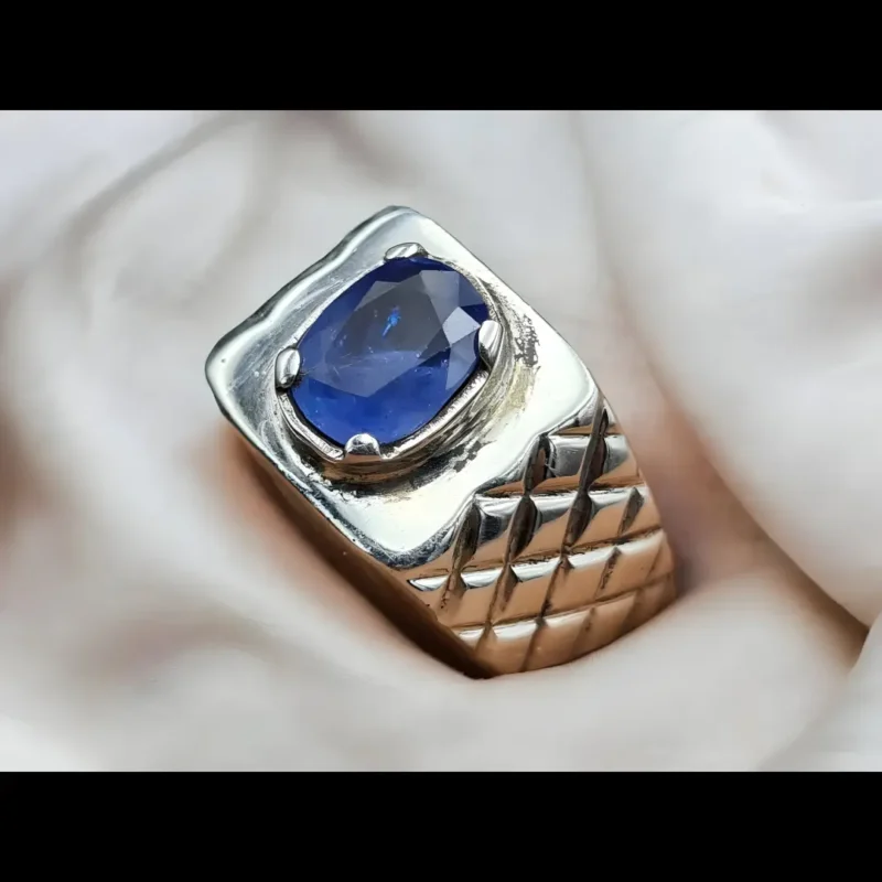 Blue Sapphire Ring 1.5 Carats Ceylon Sapphire Shop Now