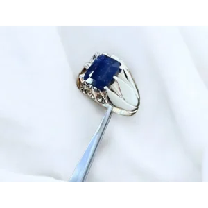 10 Carat Royal Blue Sapphire Ring Mens Shop Now