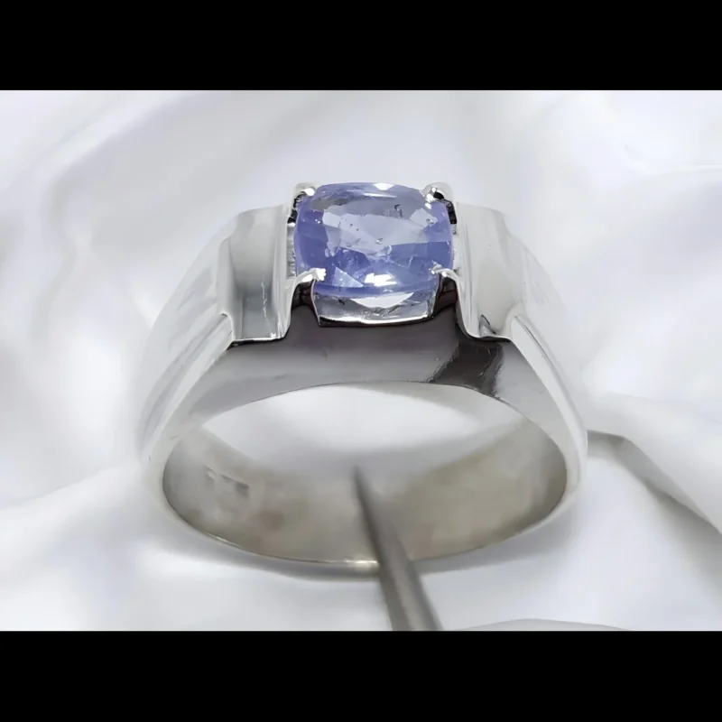 Ceylon Sapphire Ring Sterling Silver Ring Shop Now