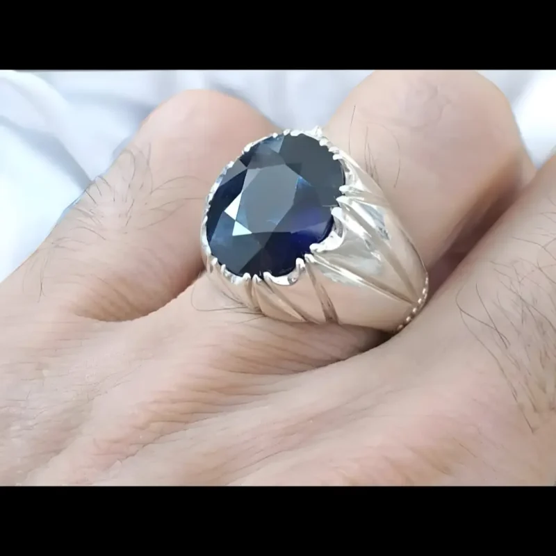 10 Carat Royal Blue Sapphire Ring Neelam Rings Buy Now
