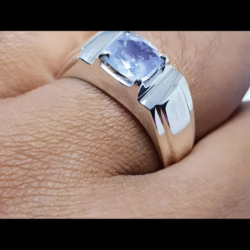 Ceylon Sapphire Ring Sterling Silver Ring Shop Now