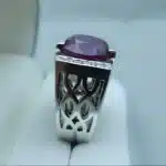 14 Ct Pigeon Blood Ruby Ring Big Ruby Stone Ring Shop Now