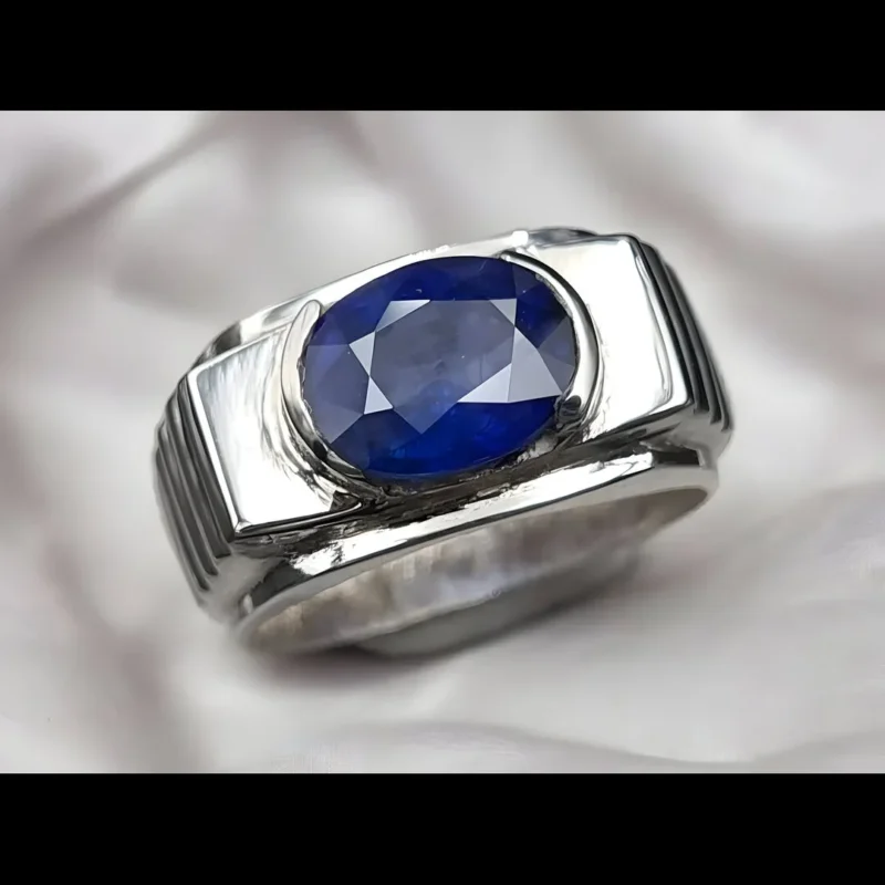 Natural African Sapphire Ring Real Neelam Shop