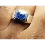 Ceylon Sapphire Band 1.3 Carats Blue Sapphire Ring Buy Now