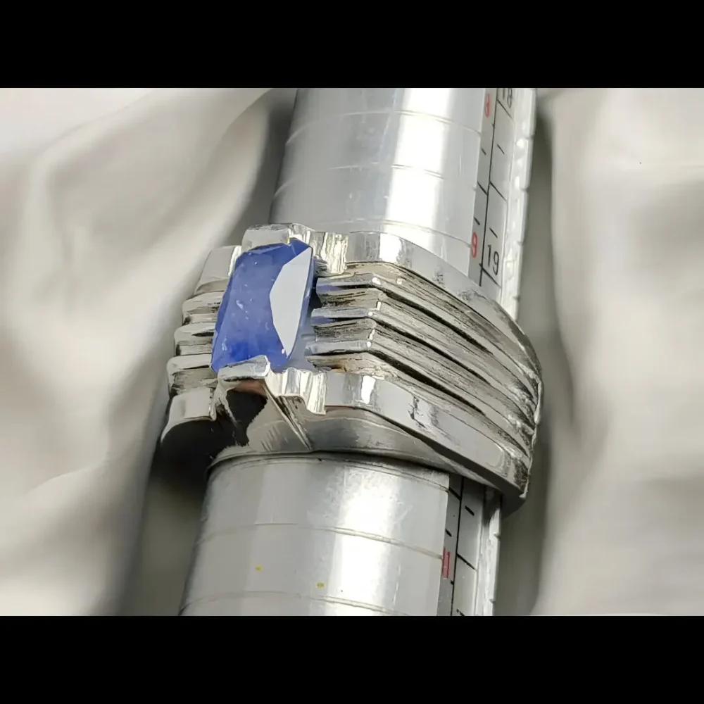 Mens Ceylon Sapphire Ring Handmade Rings Shop Now