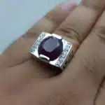 14 Ct Pigeon Blood Ruby Ring Big Ruby Stone Ring Shop Now