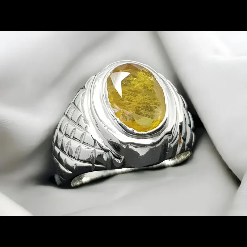 Yellow Sapphire Ring 925 Sterling Silver Shop Now