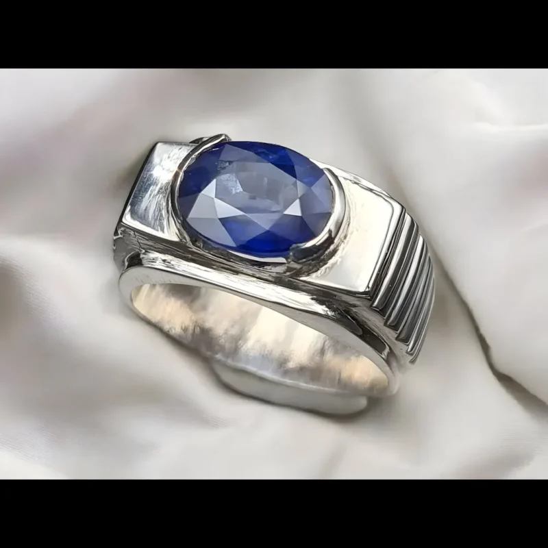 Natural African Sapphire Ring Real Neelam Shop