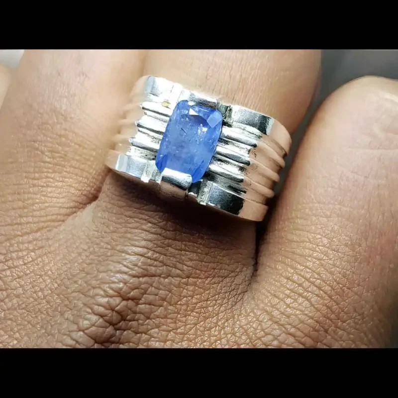 Mens Ceylon Sapphire Ring Handmade Rings Shop Now