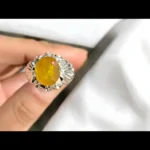 Yellow Sapphire Ring Yellow Pukhraj Mens Ring Shop Now