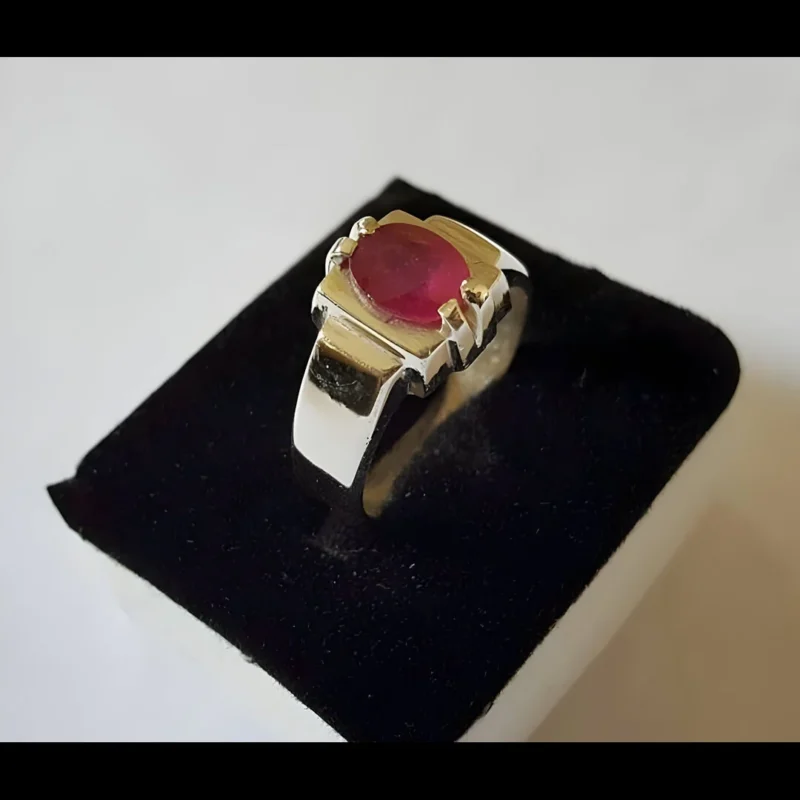 Men's Ruby Rings Bold Statements in Red Shop Now