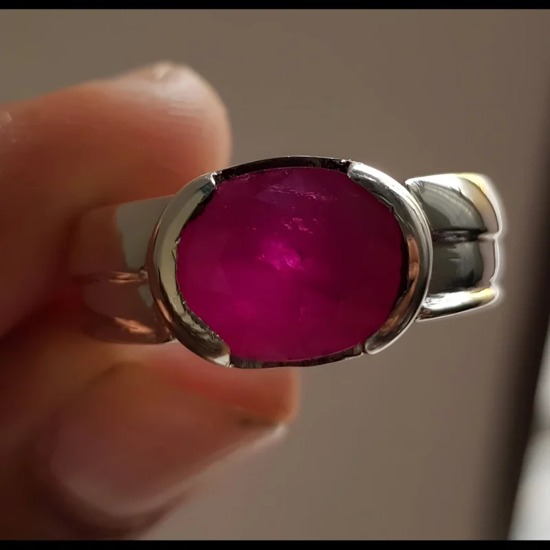Real Afghan Ruby Ring 4 ct Ruby Ring Natural Shop Now