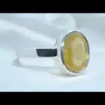 Natural Yellow Sapphire Ring Pukhraj Ring Shop Now