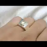 Mens Yellow Sapphire Ring Pukhraj Rings Buy Now