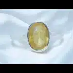 unheated sapphire ring