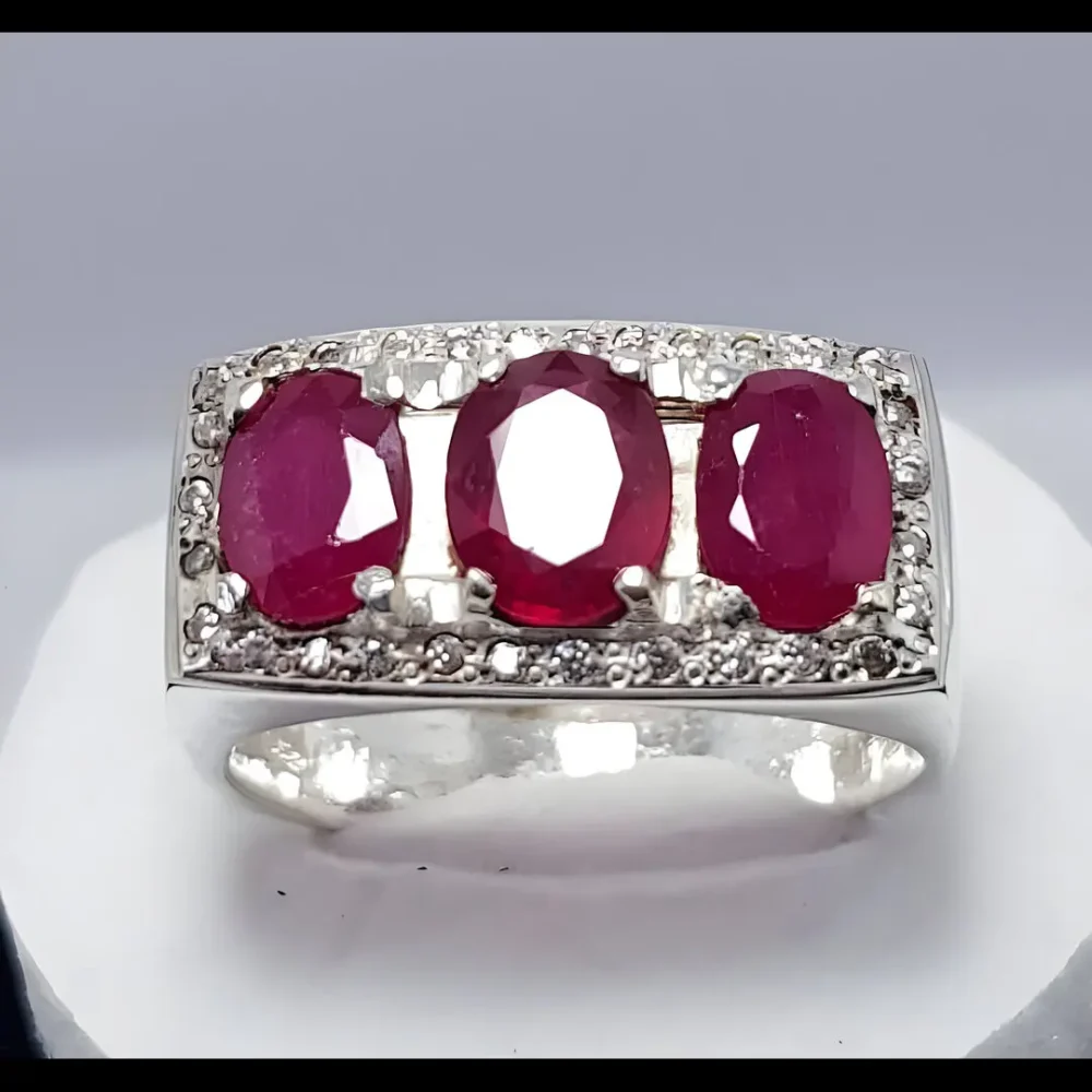 natural ruby ring mens
