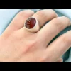 Men's Agate Rings Modern Styles