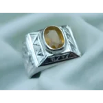Real Yellow Sapphire Ring Ceylon Pukhraj Ring Buy Now