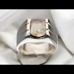 Yellow Sapphire Mens ring Affordable Yellow Pukhraj Rings Real Gemstone Ring