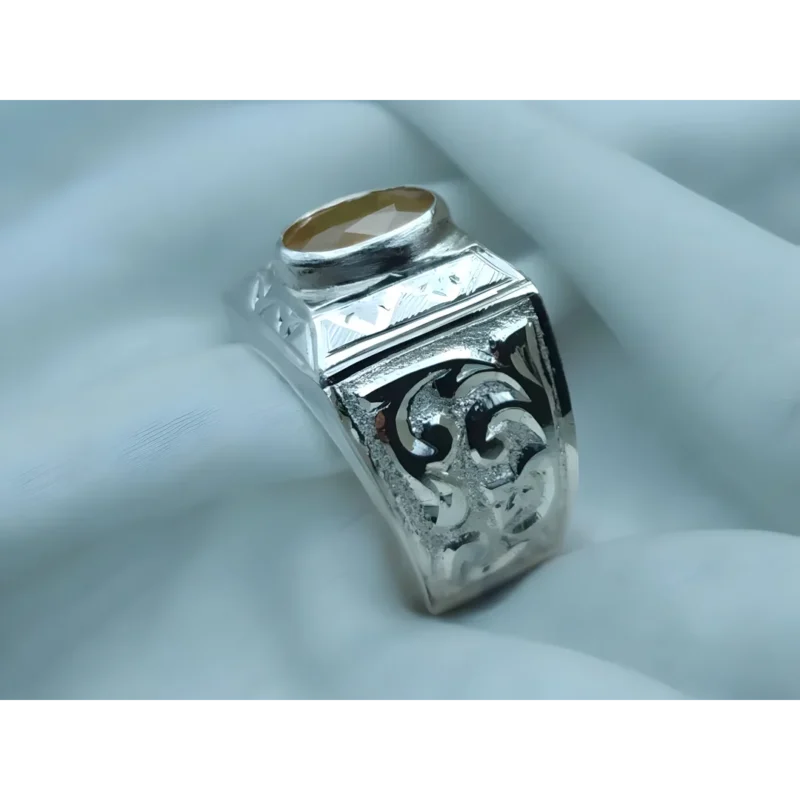 Real Yellow Sapphire Ring Ceylon Pukhraj Ring Buy Now