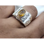 Real Yellow Sapphire Ring Ceylon Pukhraj Ring Buy Now