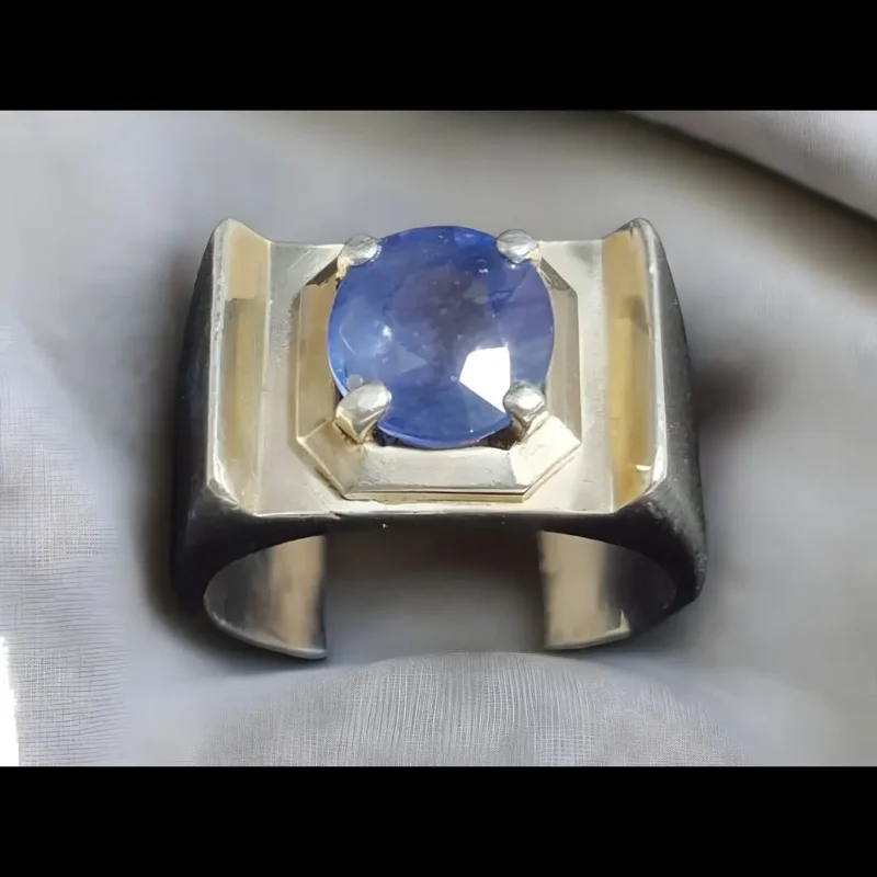 Blue Sapphire Ring Real Sapphire Gemstone Band Shop Now