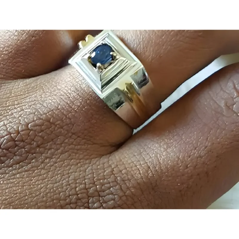 Signet Sapphire Rings Wedding Rings Men