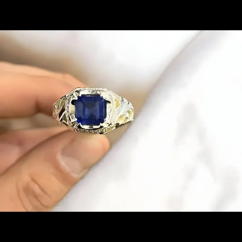 montana sapphire ring for men