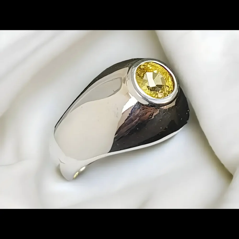 Ceylon Yellow Sapphire Ring Neelam Rings Pukhraj Rings Shop
