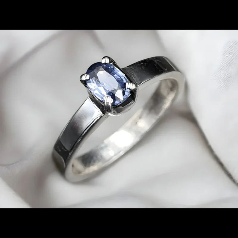 Real Blue Sapphire Ring Ceylon Sapphire Band Shop