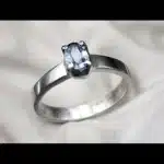 sapphire solitaire ring
