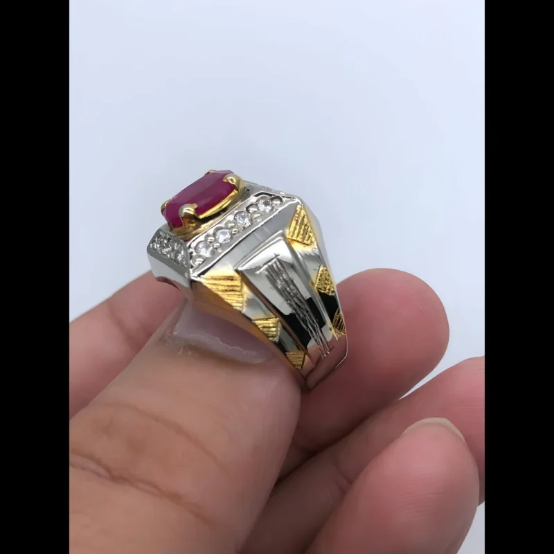 Men's Ruby Rings | Bold & Elegant Ruby Rings for Men in the USA