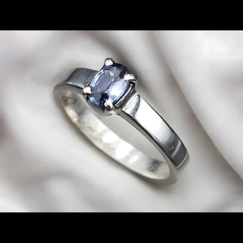 Real Blue Sapphire Ring Ceylon Sapphire Band Shop