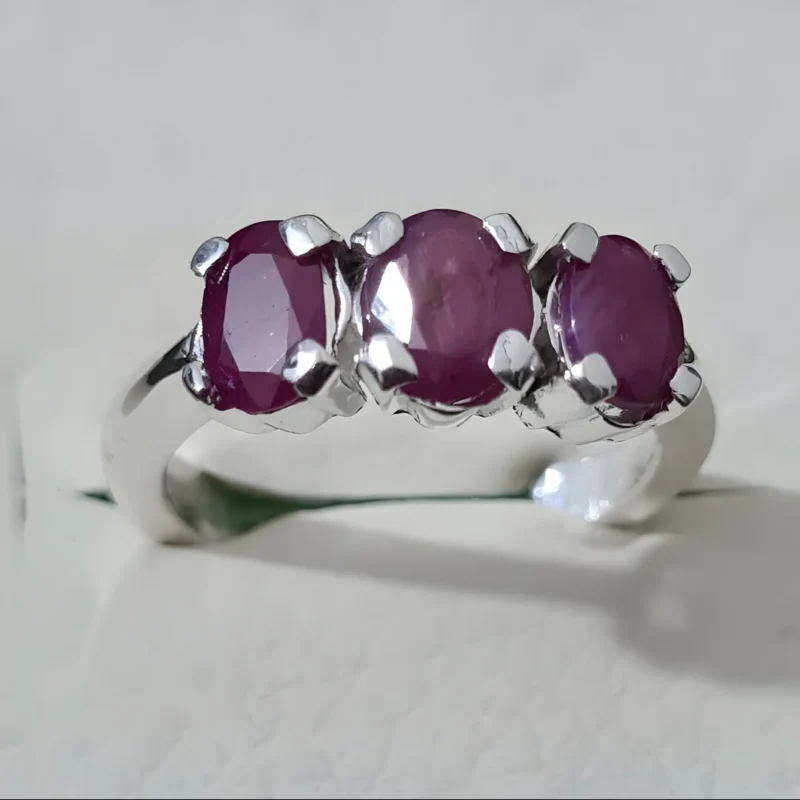 Women Ruby Band Multi Stone Ruby Ring Shop Now