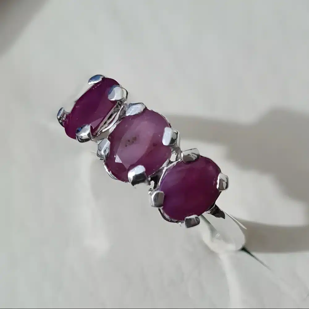 Women Ruby Band Multi Stone Ruby Ring Shop Now