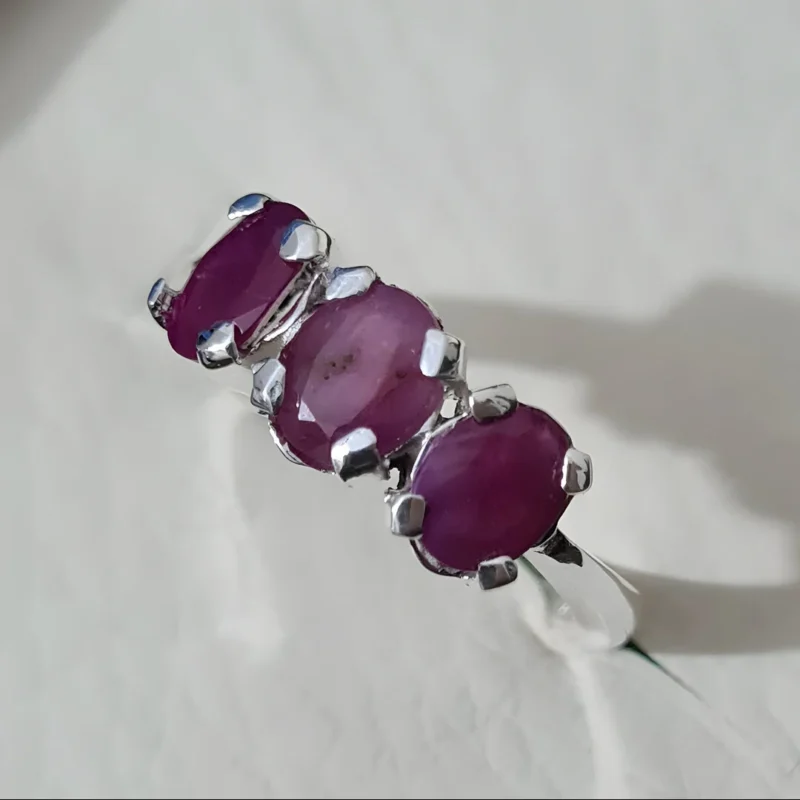 Women Ruby Band Multi Stone Ruby Ring Shop Now