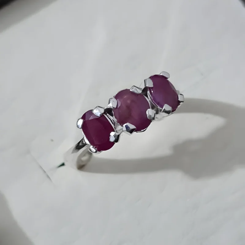 Women Ruby Band Multi Stone Ruby Ring Shop Now